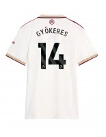 Arsenal Viktor Gyokeres #14 Tredjedrakt Dame 2025-26 Korte ermer